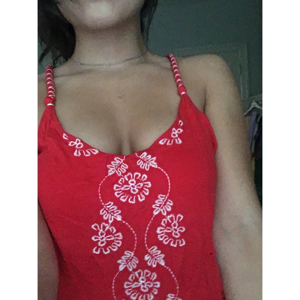 Embroidered top